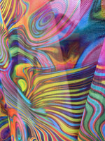Load image into Gallery viewer, Multi sheer Swirl Craft Wedding Party Decor Fabric
