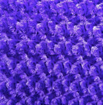 Load image into Gallery viewer, Purple Rosebud minky soft fabric BY THE YARD 60" Wide
