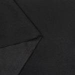 Load image into Gallery viewer, Black Polyester Scuba Crepe Fabric | Double Knit Stretch Crepe | Dressmaking, Apparel, Crafts &amp; DIY Fabric by the Yard
