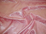 Load image into Gallery viewer, Dusty Rose Jacquard Satin Floral 58" wide per yard
