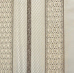 Load image into Gallery viewer, Stripe Cream Renaissance Jacquard  Upholstery drapery fabric by the yard
