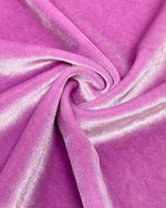 Load image into Gallery viewer, LAVENDER  stretch velvet spandex fabric 60" Wide
