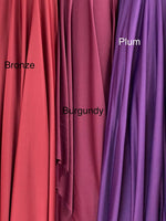 Load image into Gallery viewer, Interlock stretch 2 way knit lining fabric, 100% polyester,  Fabric by the yard
