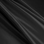 Load image into Gallery viewer, Black Charmeuse Stretch Satin Spandex apparel curtains backdrops wedding
