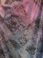 Load image into Gallery viewer, Stretch spandex Matrix Iridescent multi pattern 4 way ,SOLD BY YARD 60 inches wide
