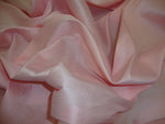 Load image into Gallery viewer, Pink Ice Shantung Dupioni Faux Silk two tone fabric BY THE YARD 54" wide
