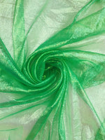 Load image into Gallery viewer, Lime Crush Iridescent Shimmer Fantasy Organza, 45" Wide
