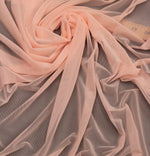 Load image into Gallery viewer, Power Mesh blush Stretch Fabric 60" per yard
