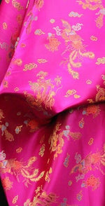 Load image into Gallery viewer, Chinese Satin Dragon/Phoenix Brocade  45" wide per yard
