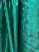 Load image into Gallery viewer, Tissue Lame fabric jade  60” wide
