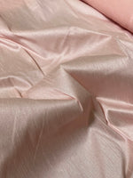 Load image into Gallery viewer, Pink Shantung Dupioni Faux Silk two tone fabric BY THE YARD 54" wide
