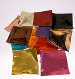 Load image into Gallery viewer, Pink Chrome Mirror Glossy Vinyl Leatherettes Fabric for Shoes Bags Clothing Upholstery Sewing
