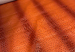 Load image into Gallery viewer, Orange  crossbreed ostrich/crocodile   Marine grade UV resistance waterproof Fabric
