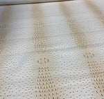 Load image into Gallery viewer, Vinyl faux leather Ivory mutant ostrich Marine grade UV resistance waterproof Fabric
