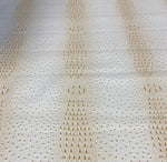 Load image into Gallery viewer, Vinyl faux leather Ivory mutant ostrich Marine grade UV resistance waterproof Fabric
