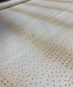 Load image into Gallery viewer, Vinyl faux leather Ivory mutant ostrich Marine grade UV resistance waterproof Fabric
