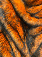 Load image into Gallery viewer, Husky faux Fur upholstery Fabric by the yard 60" wide
