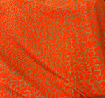 Load image into Gallery viewer, Burnout stretch Velvet chetah costume fabric
