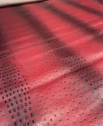 Load image into Gallery viewer, Ostrich mutant faux vinyl Marine grade UV resistance waterproof Fabric- Burgundy
