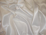 Load image into Gallery viewer, White Bridal Satin fabric for lining apparel sales by yard 60"
