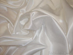 Load image into Gallery viewer, White Bridal Satin fabric for lining apparel sales by yard 60"
