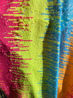 Load image into Gallery viewer, Multi Sequin Fabric Stretch on mesh fabric 54" Wide
