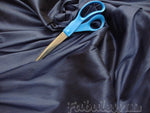 Load image into Gallery viewer, Navy Shantung Dupioni Faux Silk two tone fabric BY THE YARD 54" wide
