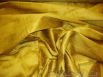 Load image into Gallery viewer, Golden Rod Shantung Dupioni Faux Silk two tone fabric BY THE YARD 54" wide
