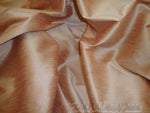 Load image into Gallery viewer, Cream puff Shantung Dupioni Faux Silk two tone fabric BY THE YARD 54" wide

