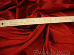 Load image into Gallery viewer, Cinnabar Shantung Dupioni Faux Silk two tone fabric BY THE YARD 54" wide
