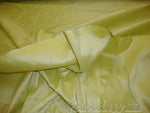 Load image into Gallery viewer, Lemonade Shantung Dupioni Faux Silk two tone fabric BY THE YARD 54" wide
