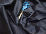 Load image into Gallery viewer, Navy Shantung Dupioni Faux Silk two tone fabric BY THE YARD 54" wide
