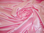 Load image into Gallery viewer, Satin Pink Bridal  Bridal Satin drapery dress fabric per yard
