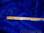 Load image into Gallery viewer, Faux fur Royal shaggy upholstery fabric per yard 60” wide
