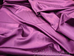 Load image into Gallery viewer, Satin Violet  Bridal Satin drapery dress fabric
