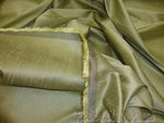 Load image into Gallery viewer, Tarragon Shantung Dupioni Faux Silk two tone fabric BY THE YARD 54" wide
