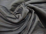 Load image into Gallery viewer, Charcoal Shantung Dupioni Faux Silk two tone fabric BY THE YARD 54" wide
