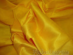 Load image into Gallery viewer, Canary Shantung Dupioni Faux Silk two tone fabric BY THE YARD 54" wide

