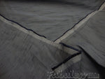 Load image into Gallery viewer, Charcoal Shantung Dupioni Faux Silk two tone fabric BY THE YARD 54" wide
