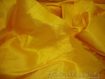 Load image into Gallery viewer, Canary Shantung Dupioni Faux Silk two tone fabric BY THE YARD 54" wide
