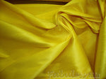 Load image into Gallery viewer, Maize Shantung Dupioni Faux Silk two tone fabric BY THE YARD 54" wide
