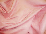Load image into Gallery viewer, Pink micro faux suede upholstery drapery clothing fabric BY THE YARD 58" Wide No Stretch
