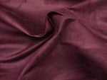 Load image into Gallery viewer, Wine micro faux suede upholstery fabric BY THE YARD 58" Wide No Stretch
