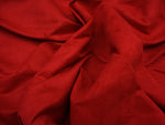 Load image into Gallery viewer, Dark Red  Polyester micro faux suede upholstery fabric by the yard 60" Wide
