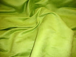 Load image into Gallery viewer, Lime micro faux suede upholstery drapery clothing fabric BY THE YARD 58" Wide No Stretch
