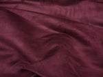 Load image into Gallery viewer, Wine micro faux suede upholstery fabric BY THE YARD 58" Wide No Stretch
