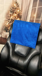 Load image into Gallery viewer, royal blue faux Suede Couch Sofa, Loveseat, Chaise,Head Cover, Furniture Protector
