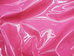 Load image into Gallery viewer, Candy pink  patent faux vinyl upholstery fabric per yard Ships ROLLED
