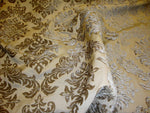 Load image into Gallery viewer, Archive color Damask reversible chenille upholstery drapery fabric per yard
