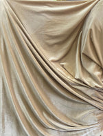 Load image into Gallery viewer, Stretch Velvet Beige 2-Way fabric by the yard 60" Wide
